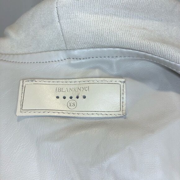 Blank NYC cream taupe faux suede jacket - Picture 8 of 16
